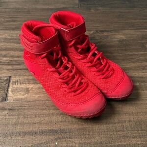 Red Rudis Wrestling shoes